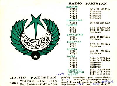 qsl radio pakistan